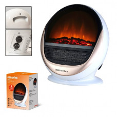 STUFA ELETTRICA GIOVE 1500W C/EFFETTO FIAMMA (2pz)